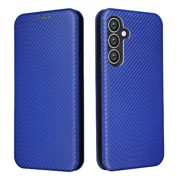 Funda Flip para FOXDOCK Samsung Galaxy S23 FE 5G - Funda magnética de negocios, funda protectora delgada
