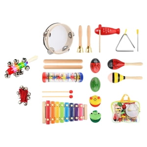 Bothyi - 12X Instrumento De Percusión Montessori Juguetes Educativos Para Bebés De 3 A 10 Años