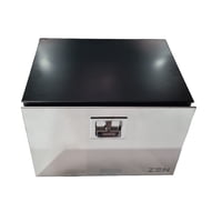 Daken - Caja Metalica Plateada Cromada De 108Lts