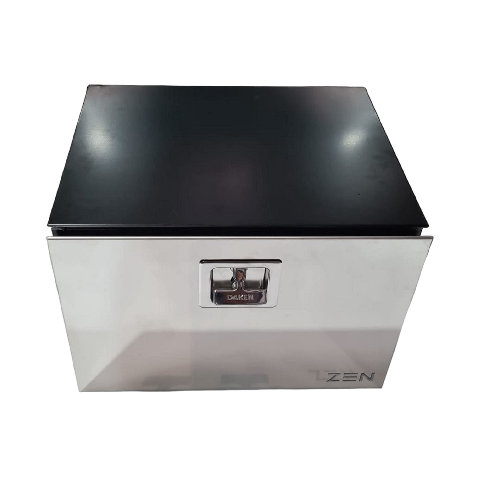 Daken - Caja Metalica Plateada Cromada De 108lts