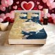 thumbnail image 1 of Moon Rabbit Space Tour Printed Bed Fitted Sheet Pattern Printed Bed Fitted Sheet a Must-Have for Family Guest Rooms Deep Pockets for a Secure Fit That Doesn'T S, 1 of 1