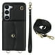 thumbnail image 1 of Crossbody PU Leather Phone Case For Samsung Galaxy S23 S22 Plus Note 20 Ultra Wallet Card Slots Magnetic Lanyard Cover, 1 of 3