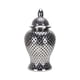 thumbnail image 4 of Tarro De Cerámica Decorativo Para Jengibre, Tarro De Almacenamiento De Porcelana Artesanal, Florero De Plata, 4 of 5
