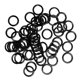 thumbnail image 2 of 100pcs sujetador de metal correa de lencería clip de coser gancho o anillos deslizador negro 10mm, 2 of 3
