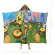 thumbnail image 2 of Bob Esponja Manta Capa con Capucha Anti-Bolitas, Manta de Lana Ártica Suave, Manta Portátil de Felpa Ligera y Lujosa, Poncho para Siesta en Casa y Oficina, 100*130cm, 2 of 6