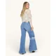 thumbnail image 3 of Jeans Wide Leg Azul Medio Tiro Alto Sicilia Divine, 3 of 3