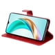 thumbnail image 3 of Funda con Cremallera para Honor X6C 4G, Carcasa Cartera de Cuero PU con Soporte y Tarjetero, 3 of 5
