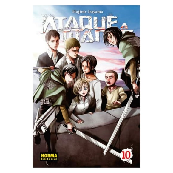 Manga Ataque A Los Titanes 10