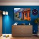 thumbnail image 3 of Reloj de Pared jomparis 12" Cuarzo Silencioso Azul Marino, 3 of 6