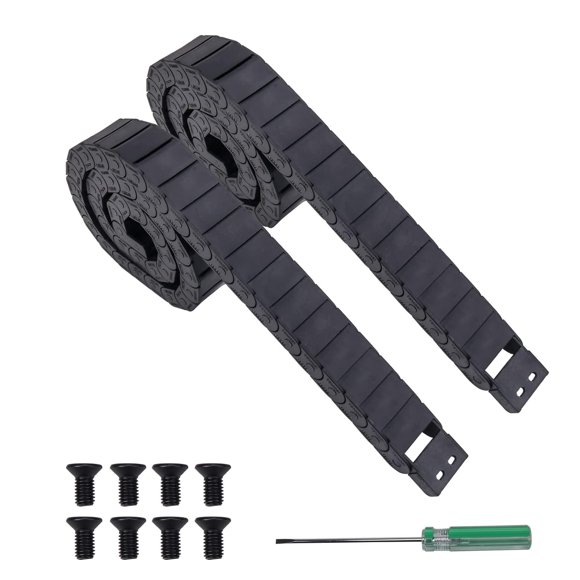 Transportador de cables Drag Chain CAMXTOOL de 15 x 30 mm, 1 m, para impresoras 3D