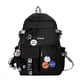 thumbnail image 1 of Preppy Style Colorblock Student Backpack - Large Capacity School & Travel Bag, 1 of 5