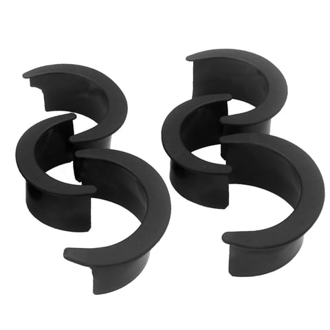 Ioensy - 6 Piezas De Plástico Para Agujeros De Billar, Accesorios De Mesa, 4 Esquinas, 2 Esquinas Laterales