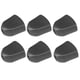 thumbnail image 1 of 6 piezas afinador de guitarra afinador de clavija afinador del cabezal de la máquina botón de reemplazo negro, 1 of 2