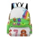 thumbnail image 1 of Charlie y los Números-theme Backpack, Campus style schoolbag Bookbag with Adjustable Shoulder Straps And Large Zip Compartment, Unisex Travel Bags.42x30x15cm, 1 of 6