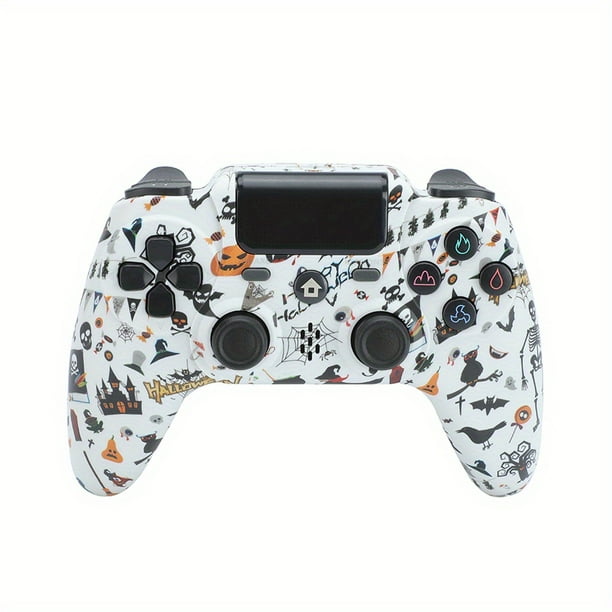 Halloween Game Controller, USB Charging Controller, Classic Precision Control Game Console Compatible With PS4