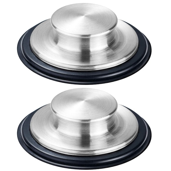 Tapón para fregadero de cocina Fengbao de acero inoxidable, 8,5 cm, 2 piezas