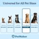 thumbnail image 2 of Manta para perros PETMAKER reversible Sherpa 150x200 cm gris, 2 of 9