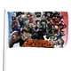 thumbnail image 1 of My Hero Academia Bandera impresa con temática, regalo perfecto para fanáticos, amigos y familiares, y adecuada para actividades al aire libre e interiores, decoraciones de fiesta. 90 cm × 150 cm., 1 of 6