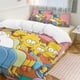 thumbnail image 1 of x506 The Simpsons 3-Piece Bedding Set Warm And Comfortable Soft Duvet Cover Bed Set with 1 Duvet Cover And 2 Pillowcases for Bedroom b506, 1 of 5