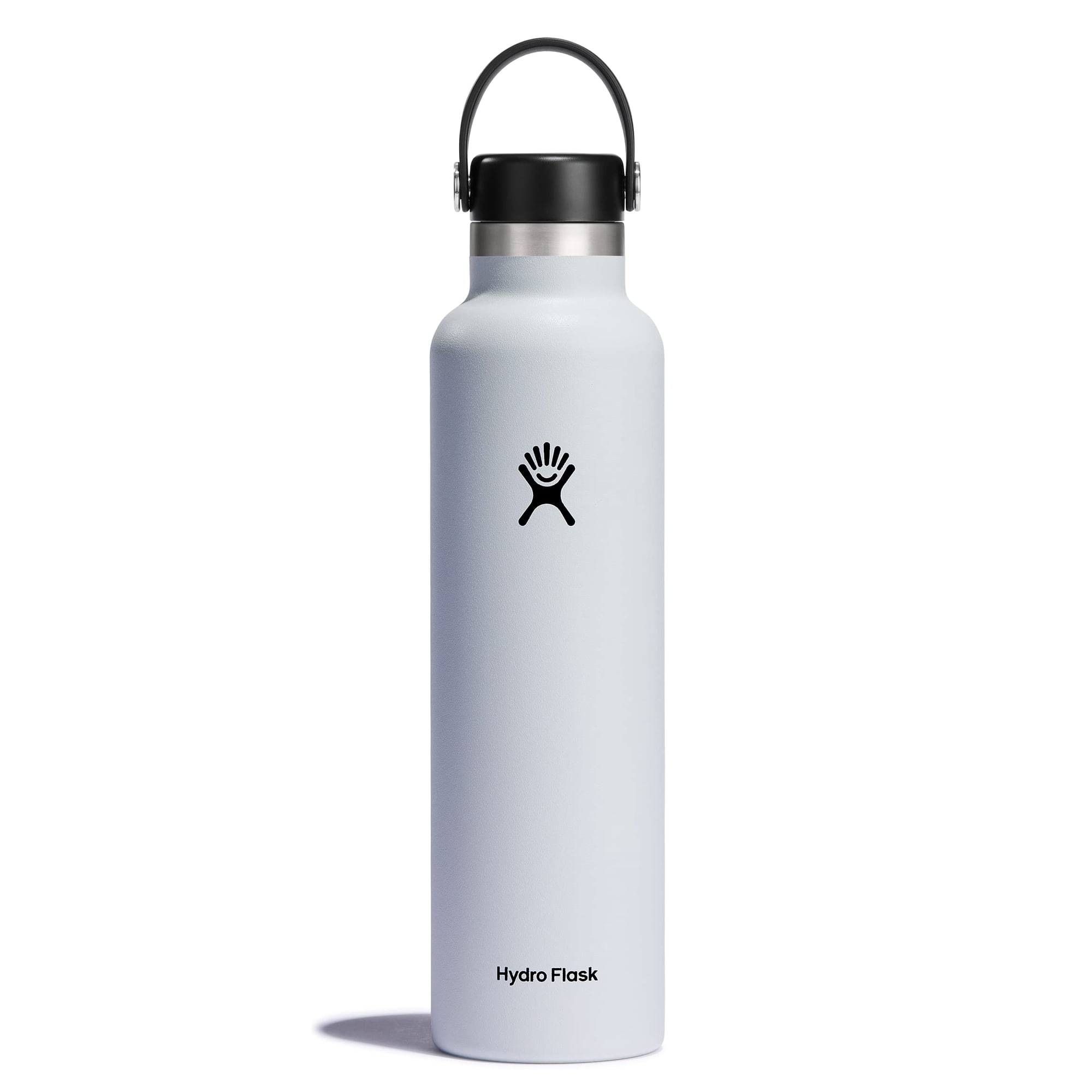 Botella De Agua Hydro Flask Standard Flex Cap 710 Ml Blanca