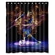 thumbnail image 1 of Cortina de ducha con diseño de Lionel Messi, popular estrella del deporte, con ganchos, tamaño 60 x 72 pulgadas, 1 of 3