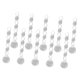 thumbnail image 3 of 10pcs Christmas Drops Festival Party Xmas Tree Hanging Crystal Colgante Decoración, 3 of 5