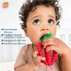thumbnail image 5 of Juguete de dentición RAZBABY RazBerry Bites Silicone 3M+ - Rojo, 5 of 7