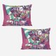 thumbnail image 5 of Invader Zim Face on print Soft Bed Set Lightweight 3 Pieces Bedding Sets for All Season Comforter Set Easy Care, 5 of 5