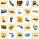 thumbnail image 2 of Stickers De Los Estados De Ee Uu Mapa De Ee Uu Vinilo Impermeable 50 Piezas, 2 of 8
