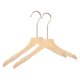 thumbnail image 1 of REGALWOVEN 2 Paquete de Perchas Antideslizantes de Madera y Cuerda, Perchas Duraderas de 360 Grados para Ropa, Abrigos, Pantalones o Camisas de Madera Natural 15x0.5in, 1 of 6