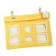 thumbnail image 1 of Alimentador De Heno Para Conejos Para Jaula, Menos Residuos, Alimentador De Heno Para Animales Pequeños, Bolsas De Almacenamiento, Amarillo, 1 of 5