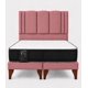 thumbnail image 2 of Cama 2 plaza Milano + Respaldo 2P Milano Palo Rosa + Colchón 2P Mery Desing, 2 of 7