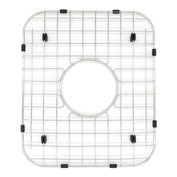 Protector De Fregadero Rejilla Protectora Universal Para Fregadero Para Secado Y Descongelación Domésticos Orificio De Drenaje Central De 300 X 350 Mm