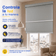 thumbnail image 5 of Cortina Roller Blackout 2 Paño 150x200 Doble Con Visillo y Cenefa, 5 of 9