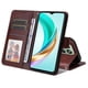 thumbnail image 2 of Funda Billetera para Honor X6B 4G con Porta Tarjetas y Soporte Ajustable Marrón, 2 of 5