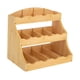 thumbnail image 5 of Organizador de bolsitas de té, soporte para cápsulas de café, soporte de madera para condimentos, estante para gabinetes, encimeras, cocinas y salas d, 5 of 5