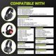 thumbnail image 3 of Almohadillas para auriculares Aurivor ATH MSR-7, M50X, HyperX, SteelSeries, 3 of 9