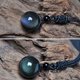 thumbnail image 4 of Colgante eMeition con piedra arcoíris de obsidiana de 14 mm a 20 mm, 4 of 9