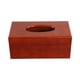 thumbnail image 3 of Cubierta De La Caja De Pañuelos Faciales Fácil Acceso De Madera Moderna Para El Inodoro De Restaurantes Casa Rojo, 3 of 5