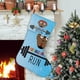 thumbnail image 1 of PhonicsMan Tema: Calcetines de Navidad, fino lino blanco para colgar en escaleras y chimenea, decoración navideña para el hogar, regalo de Navidad.54cm×38cm, 1 of 5