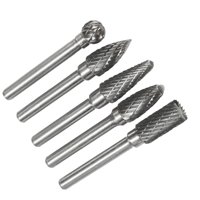 Magideal - De 5 Rotativas De Material Acero Para Tallado De Escofinas/Vástago De 4 Pulgadas Para Tallado De Metal
