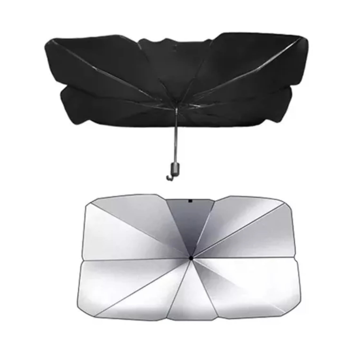 Importclick - Cubre Parabrisa Automóvil Parasol Quitasol 126x80 Cm