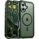 thumbnail image 1 of Funda jaroco magnética para iPhone 16 – Verde militar, 1 of 7