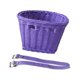 thumbnail image 5 of Cesta De Bicicleta Con Manillar Delantero Para Ni?os, Imitación De Ratán, Fácil De Instalar, Desmontable, Color Morado, 5 of 5