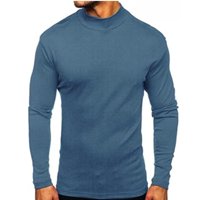 Likeshop - Camiseta Hombre Manga Larga Cuello Beatle Fibra Bambu 3610