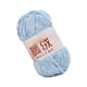 thumbnail image 5 of Hilo De Chenilla Para Crochet, Hilo De Terciopelo Suave Para Crochet, Manta Tejida A Mano, Color Azul Claro, 5 of 5