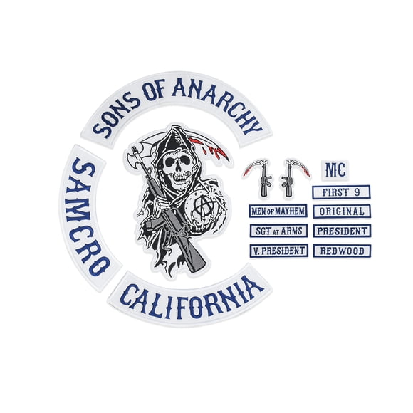 Parche de Tela Aplicado GREEN HOUSE Sons of Anarchy para Planchar