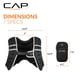 thumbnail image 5 of Chaleco con peso CAP reflectante para fitness 5.4 kg para mujeres y hombres, 5 of 9