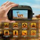 thumbnail image 2 of Binoculares HOTPEAK 4K 48MP 400 m 32 GB LCD de 3 pulgadas, 2 of 7