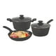 thumbnail image 2 of Batería de cocina antiadherente 5 piezas Kingsway Oster gris Tamano Unico, 2 of 6